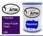 Preview: Hyundai, Deep Purple Pearl, DM: 500ml Lackdose, von ATW Autoteile West.